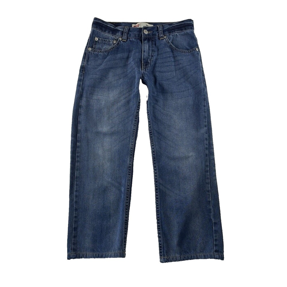 Levi's Straight Leg Kids Jeans Regular Fit Size 12 26x26